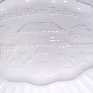 Vintage platter Sienna by Goonger Home Is Where The Heart Is